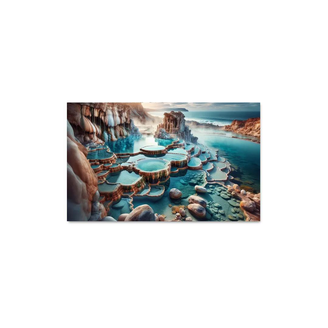 Blue Lagoon Natural Thermal Springs Premium Artwork Frames