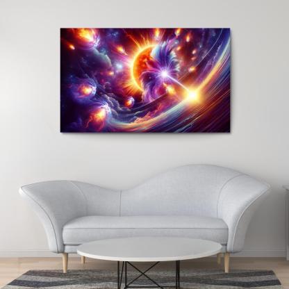 The Allure Of Space Weather Abstract Paintings Frame