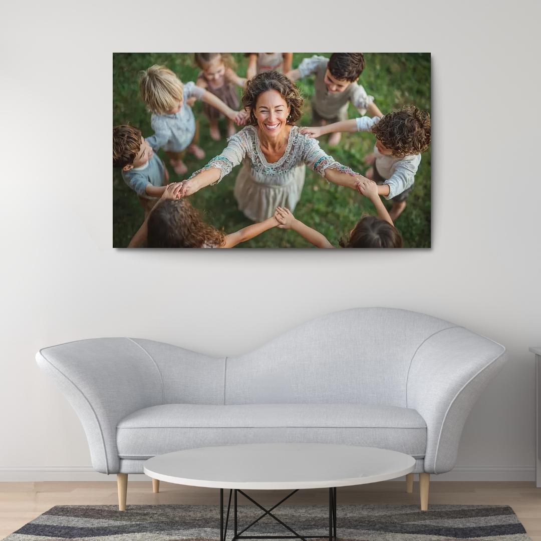 The Circle Of Life A Mothers Eternal Love Canvas Paintings Frame