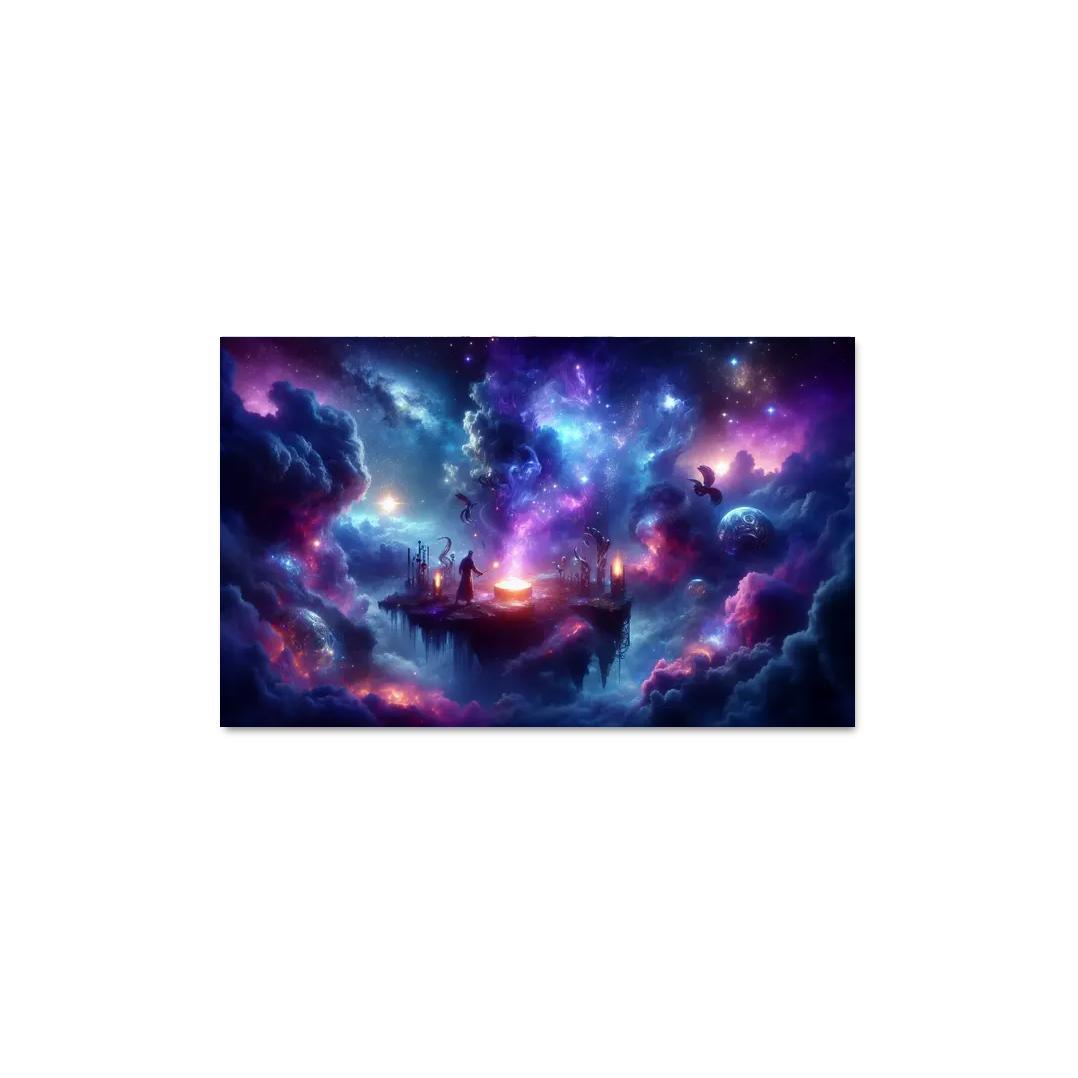 The Arcane Starforge 1 Piece HD Canvas Wall Art-Original Frame