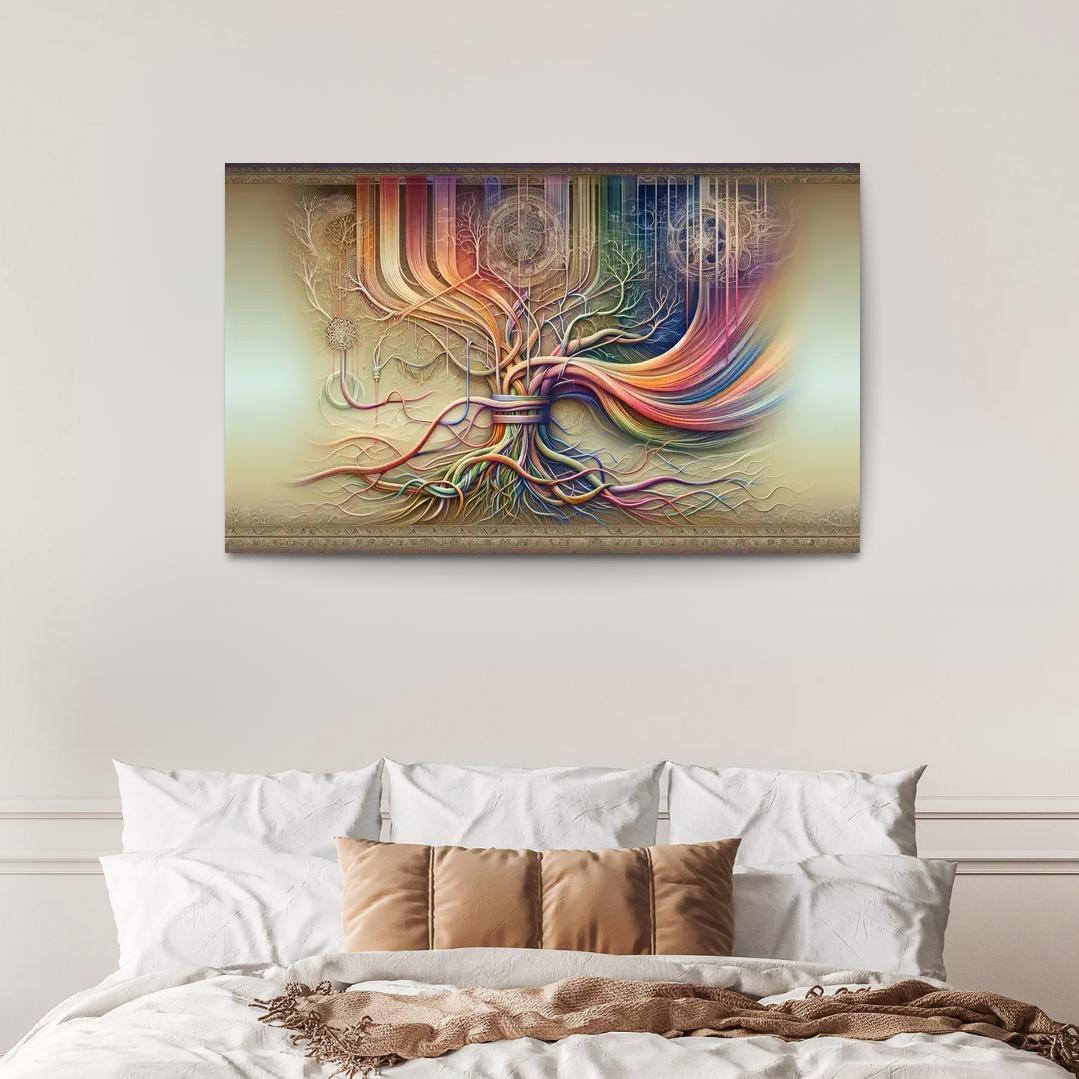 Threads Of Time And Space Premium Artwork Frames