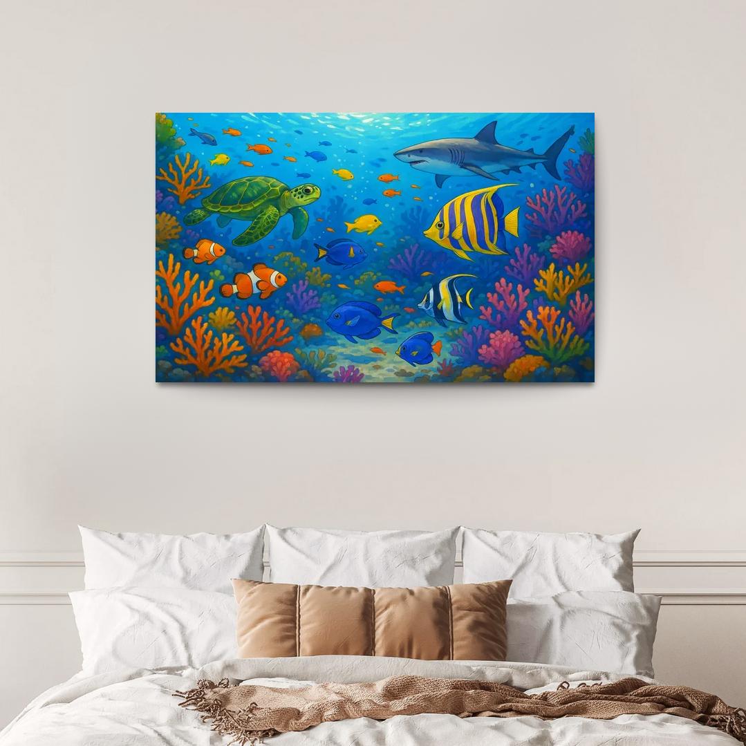 Ocean Guardians Artistic Expressions On Marine Conservation Premium Artwork Frames