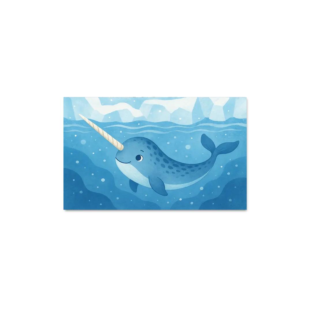 Noble Narwhal Adventure Premium Artwork Frames