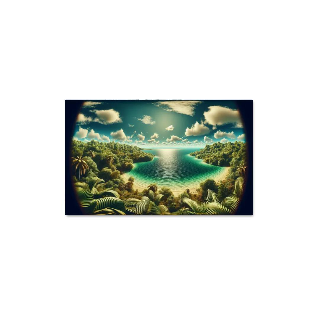 Hidden Lagoon Natural Hot Springs Premium Artwork Frames