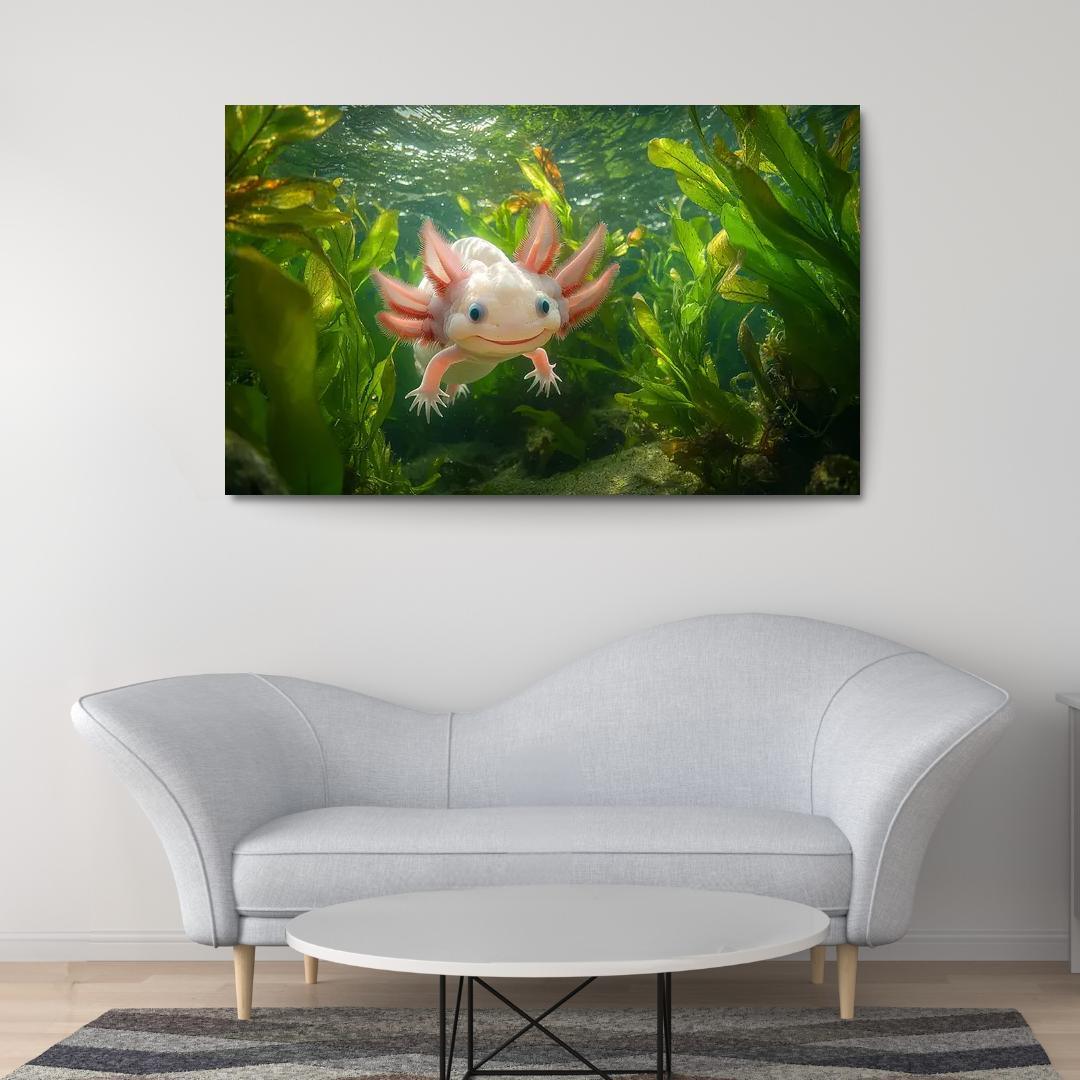 The Mysterious Axolotl The Mexican Wonder Art Trends