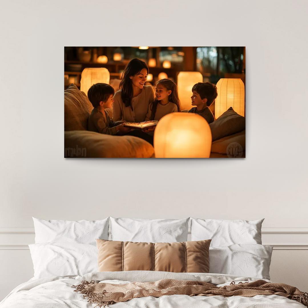 Treasured Stories A Mothers Gift Of Narratives Canvas Paintings Frame