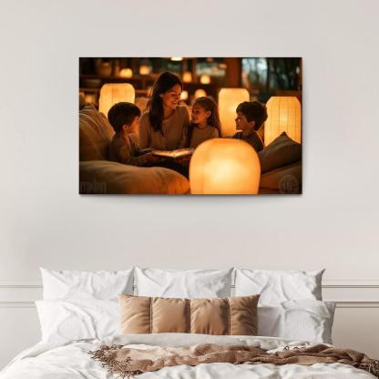 Treasured Stories A Mothers Gift Of Narratives Canvas Paintings Frame