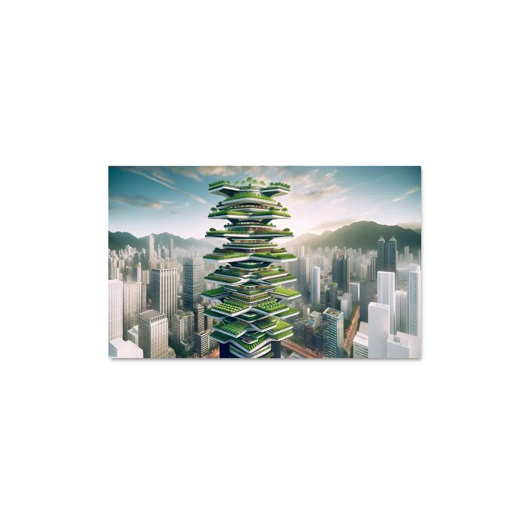 Vertical Farms As Architecture Custom Paintings Frame