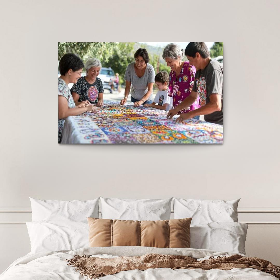 A Tapestry Of Love A Mothers Legacy Modern Paintings Frame