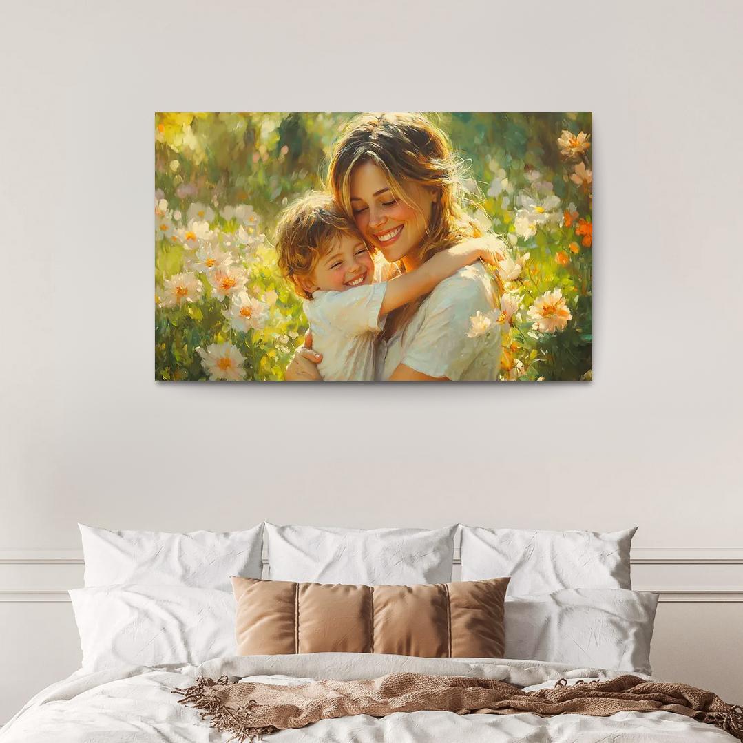 Unconditional Love A Mothers Gift Canvas Paintings Frame