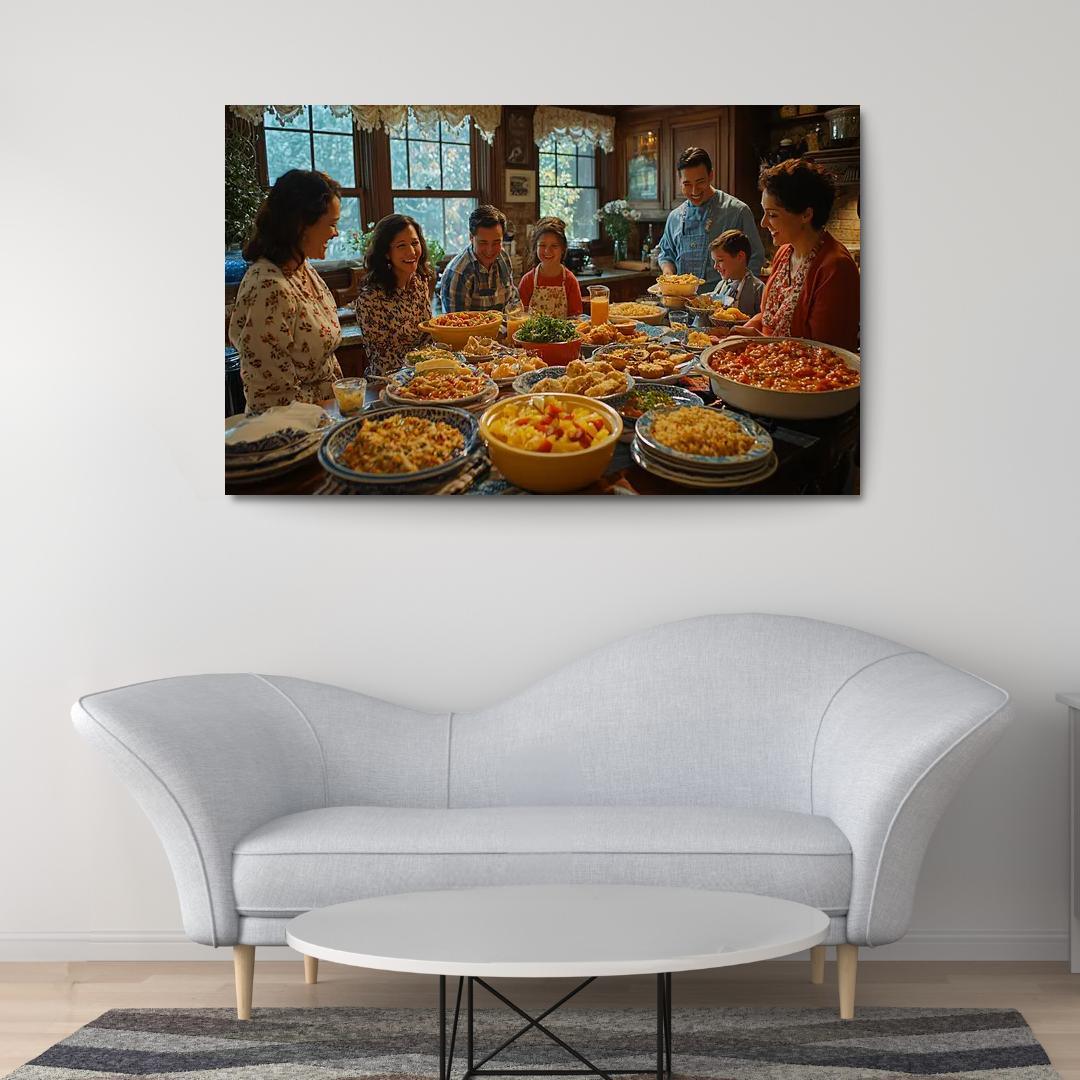 The Love That Nourishes A Mothers Table One-piece Frames