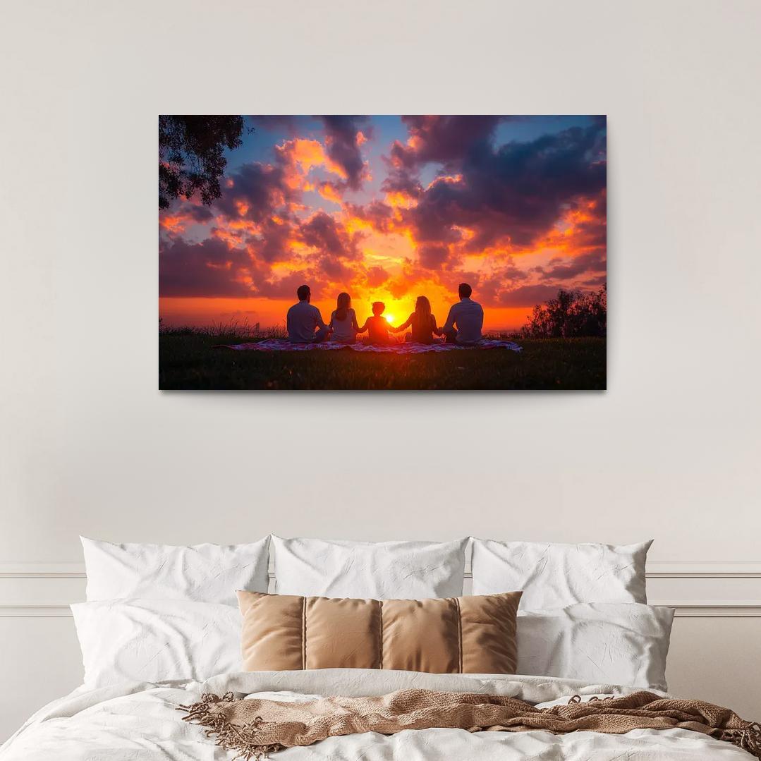 Sunset Reflections A Mother's Guiding Light One-piece Frames