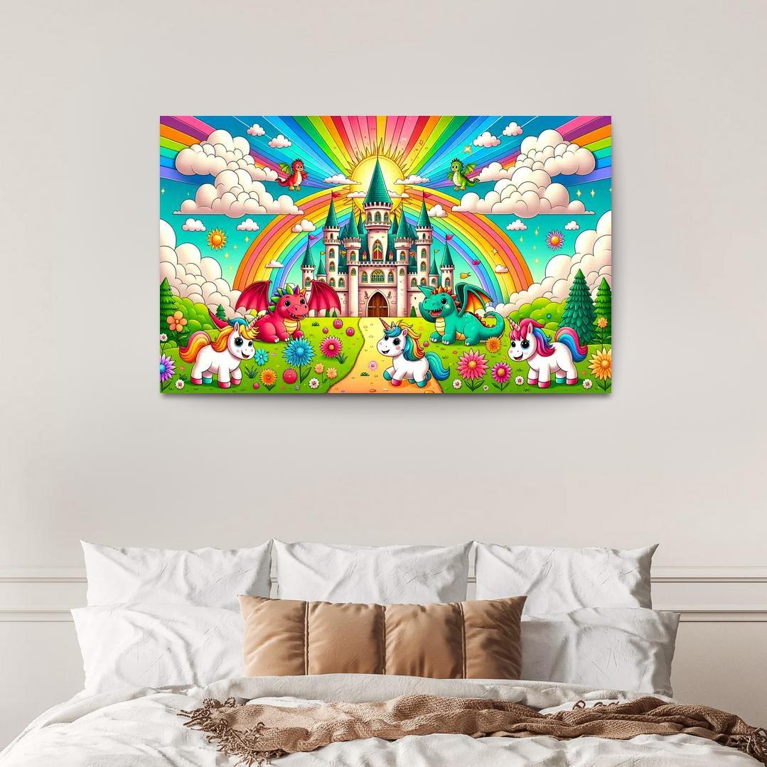 Fantasy Castle Adventure Premium Artwork Frames