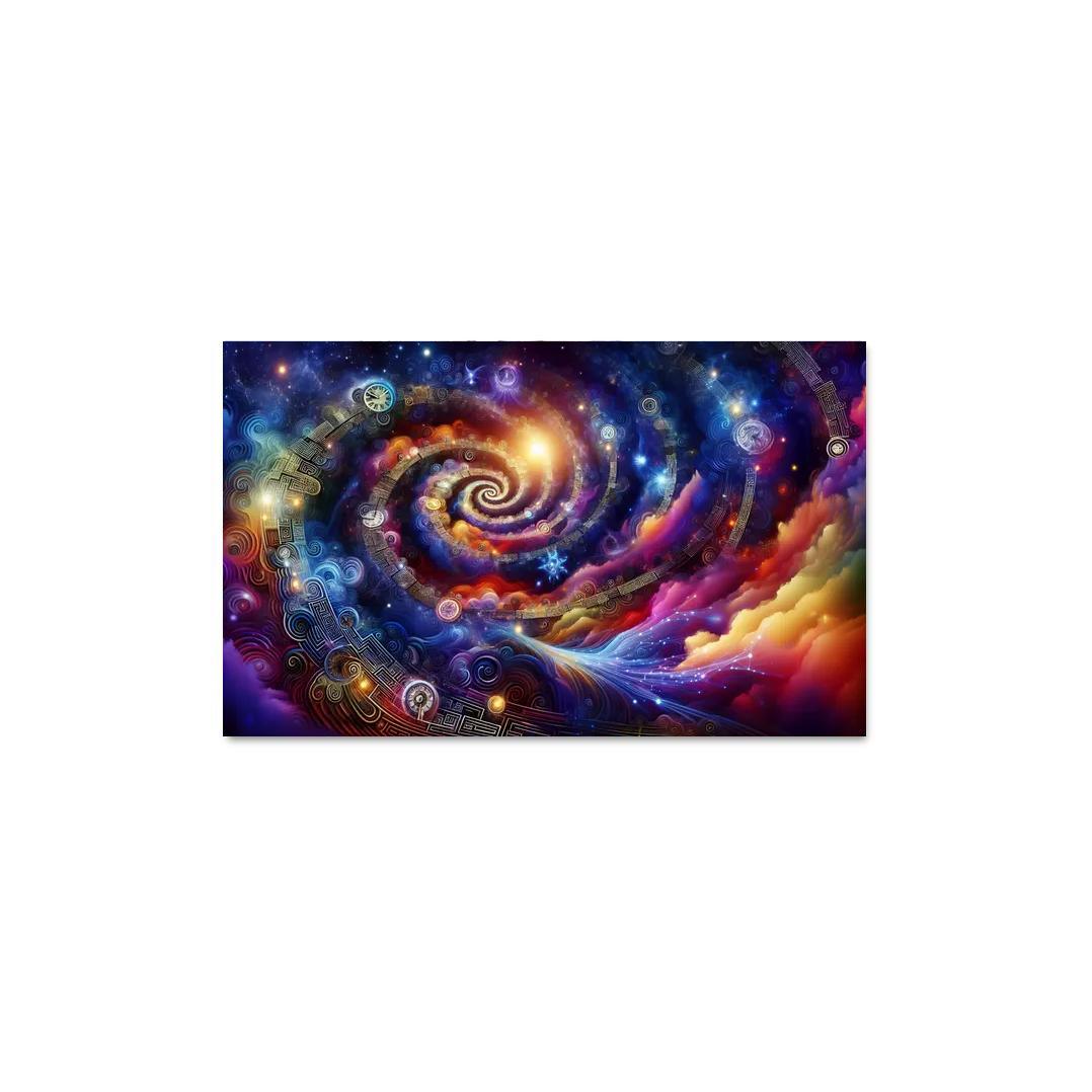 Labyrinth Of Time And Space Premium Artwork Frames