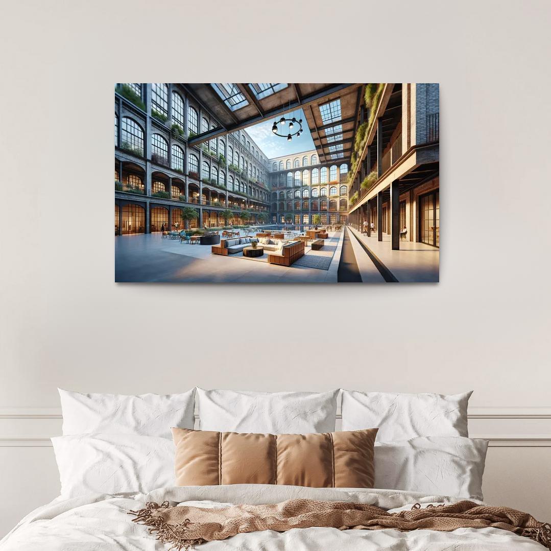 Adaptive Reuse Architecture Custom Paintings Frame