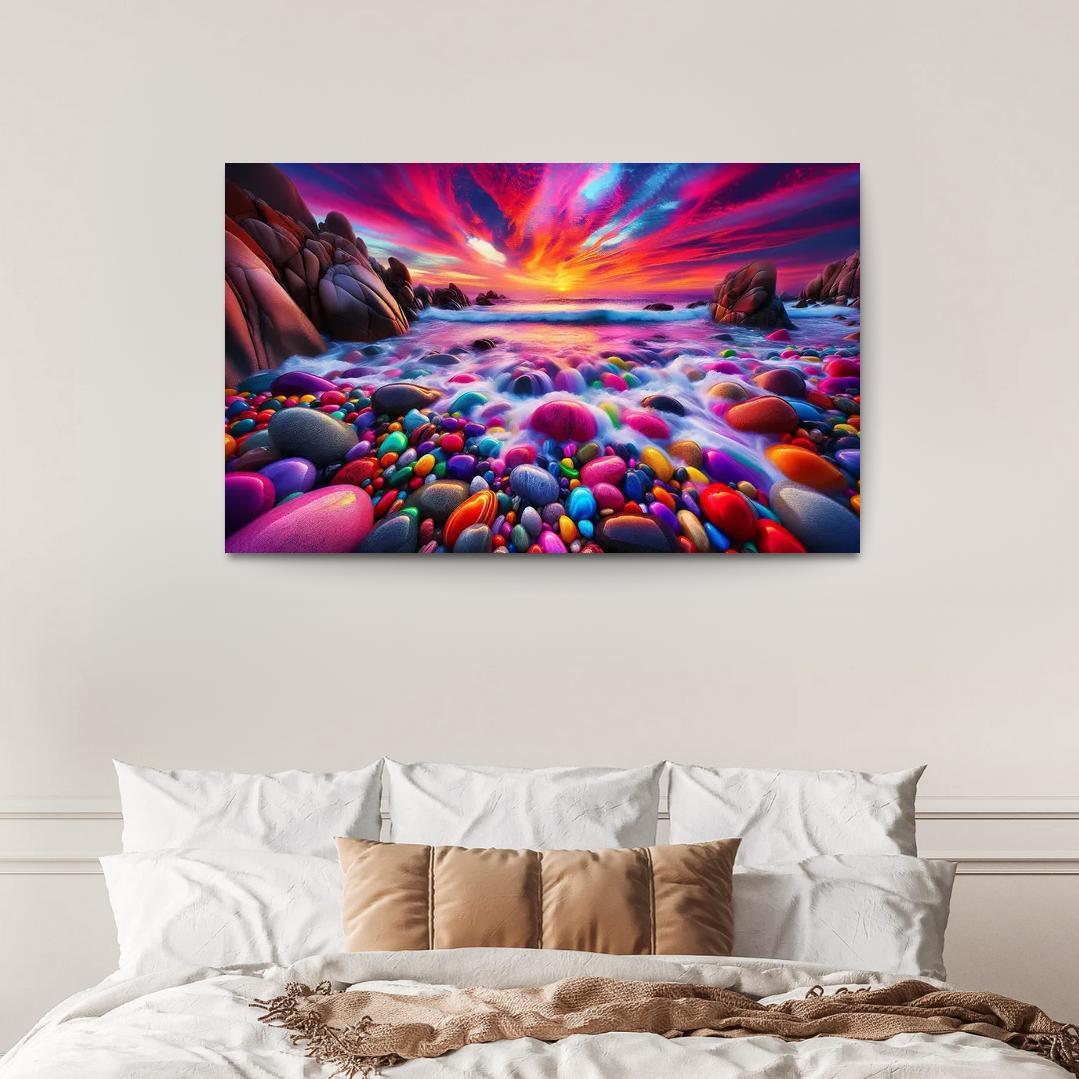 Cove Of Colors A Photographer's Paradise Custom Paintings Frame