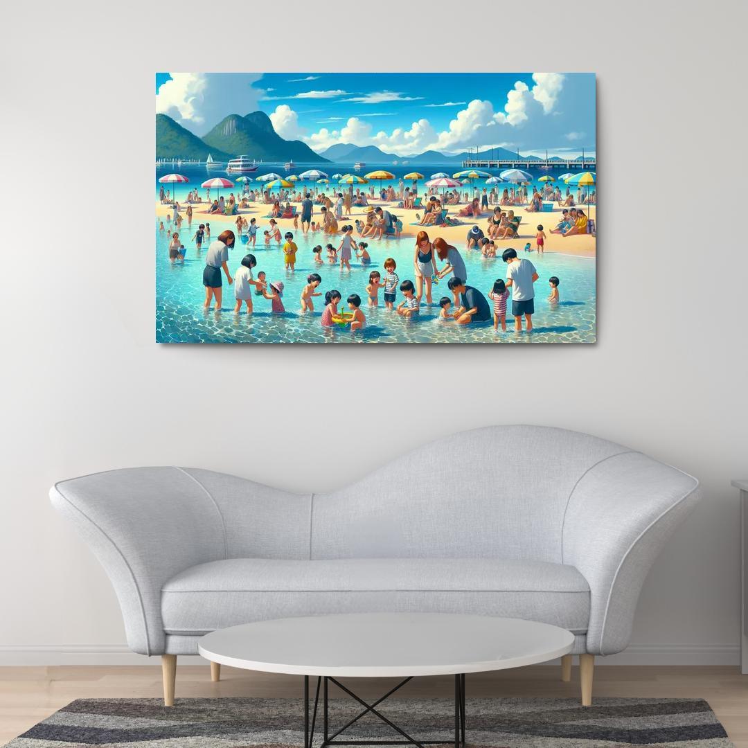 Lagoon Serenity Family-friendly Fun Art Trends