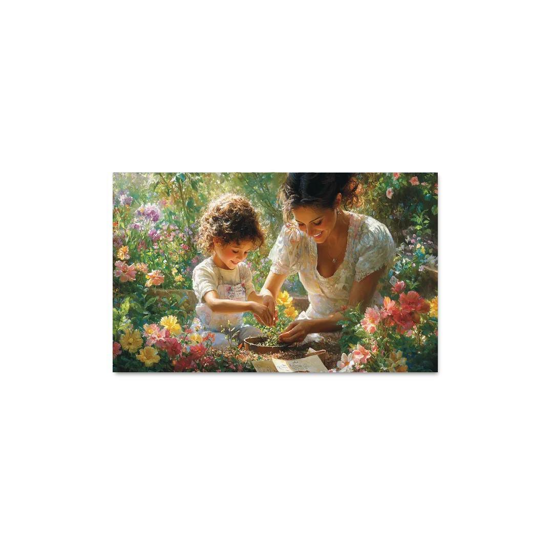 The Garden Of Memories Planting Love Custom Paintings Frame