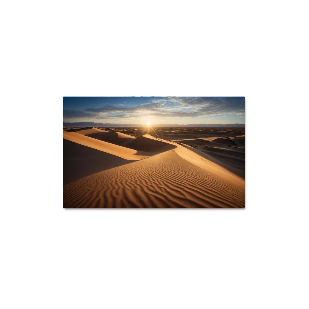 The Enigmatic Beauty Of Desert Landscapes Oil Paintings Frame