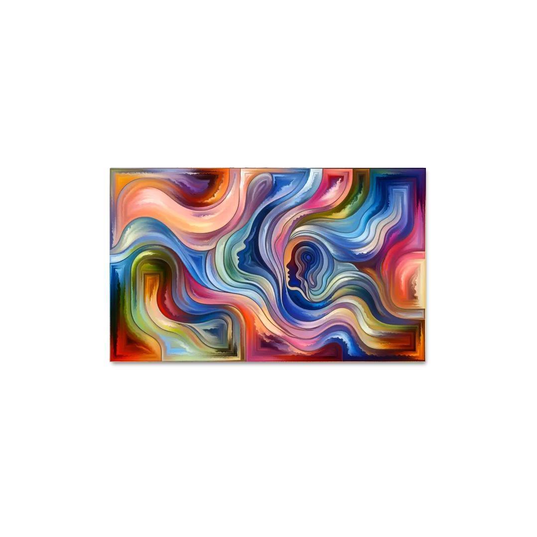 Chronicles of Emotion 1 Piece HD Canvas Wall Art-Original Frame