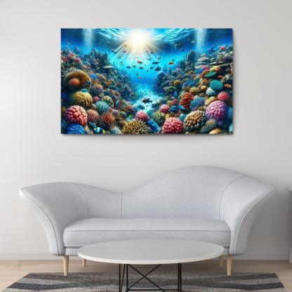 Mystic Waters An Adventure Seekers' Cove Custom Paintings Frame