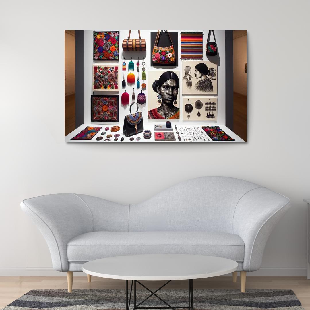 Artisan Craft Handmade Fashion and Accessories 1 Piece HD Canvas Wall Art-Original Frame