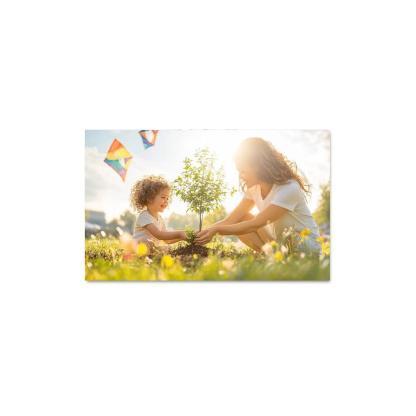 Chasing Dreams Together A Mother's Guidance Canvas Paintings Frame