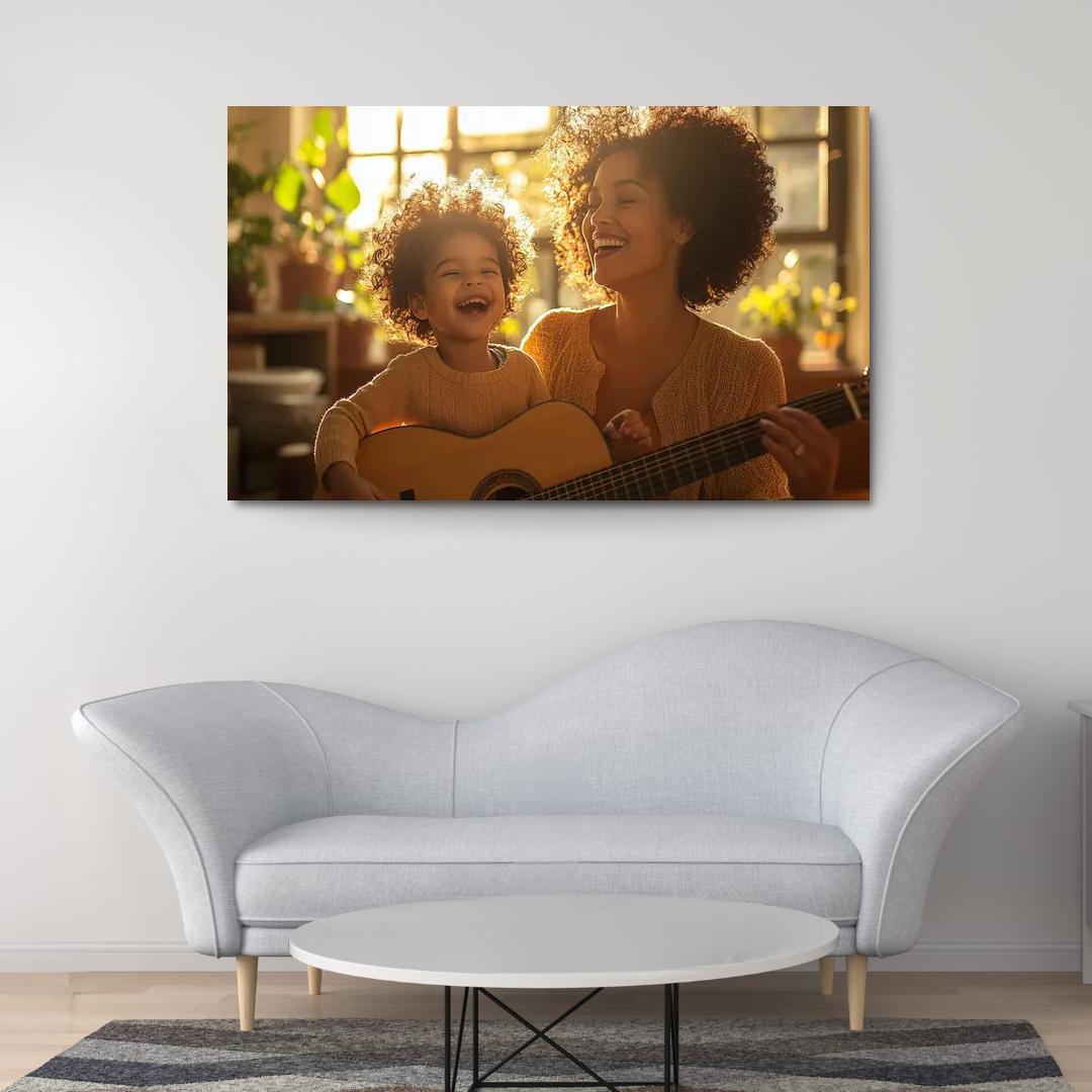 A Symphony Of Love A Mothers Musical Legacy Custom Paintings Frame