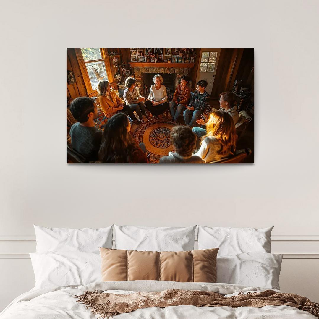 The Ties That Bind A Mothers Connection Canvas Paintings Frame