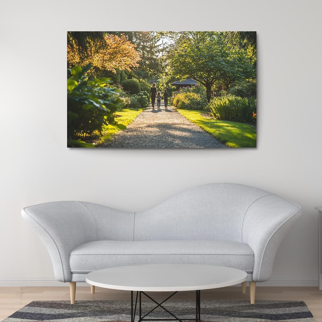 In Her Footsteps A Mothers Legacy Canvas Paintings Frame