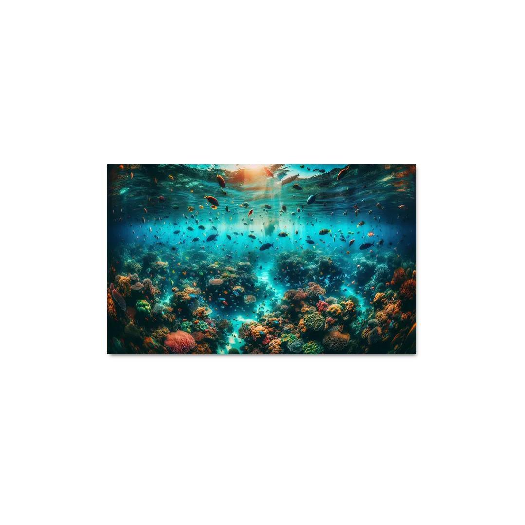 Coral Sanctuary Underwater Wonderland Custom Paintings Frame