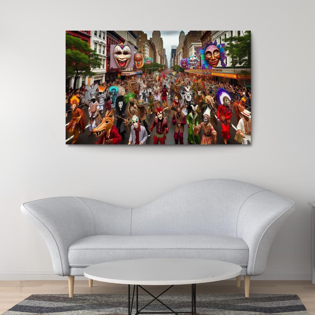 Fasnacht - Switzerland One-piece Frames