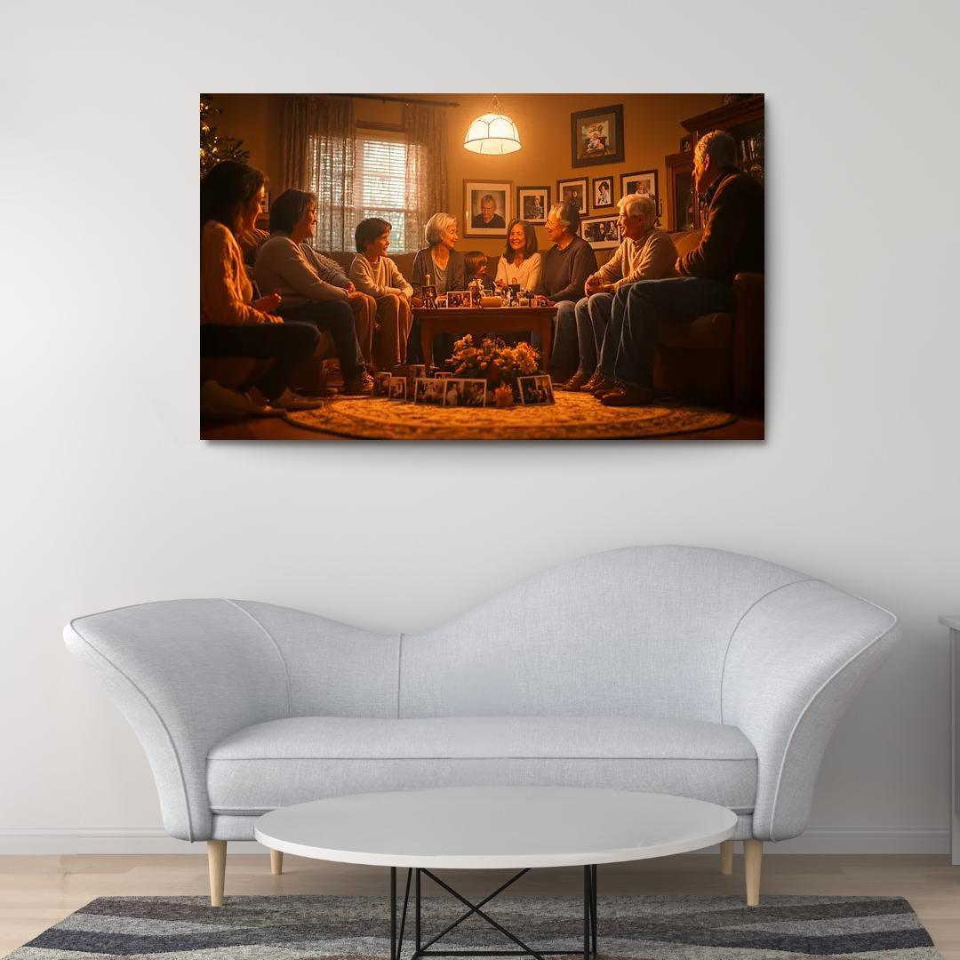 A Mothers Heart Ties That Bind Modern Paintings Frame