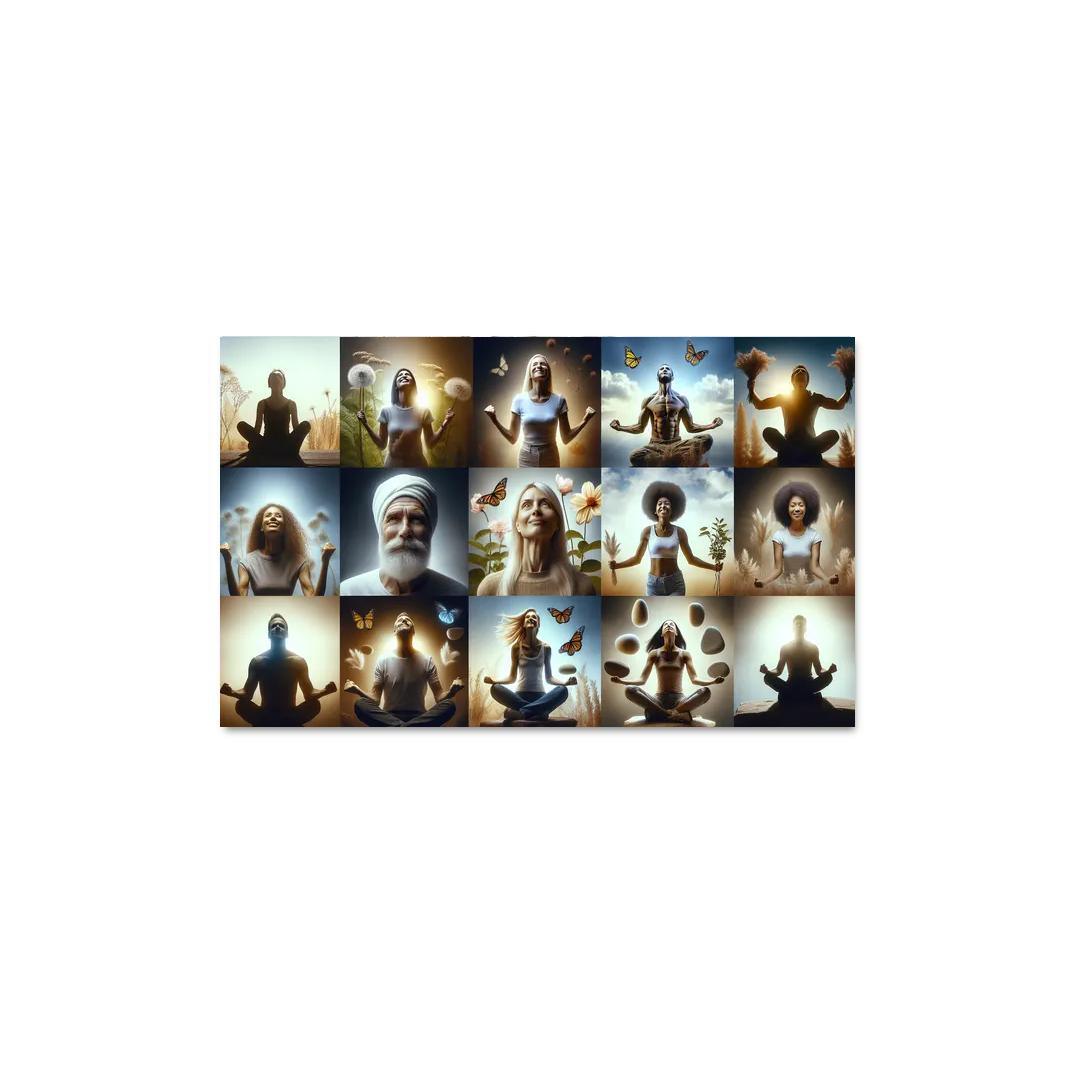 Resilience In The Face Of Adversity Stories Of Survivors Custom Paintings Frame