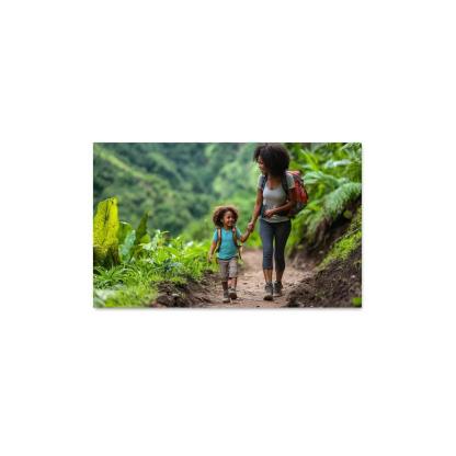 The Journey Of Love A Mothers Unwavering Support Canvas Paintings Frame