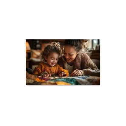 Threads Of Connection A Mothers Tapestry Of Love Canvas Paintings Frame