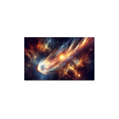 The Allure Of Comets And Their Trails Abstract Paintings Frame