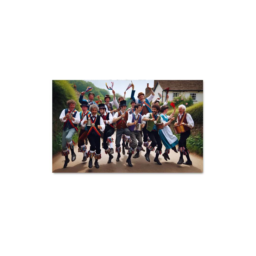 Morris Dance The Folk Tradition Of England Modern Paintings Frame