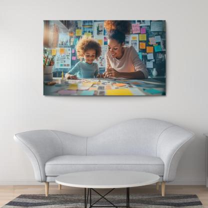 Wings Of Encouragement A Mothers Support Custom Paintings Frame