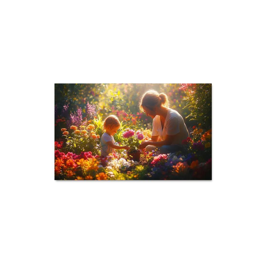 The Garden Of Memories Cultivating Love Custom Paintings Frame