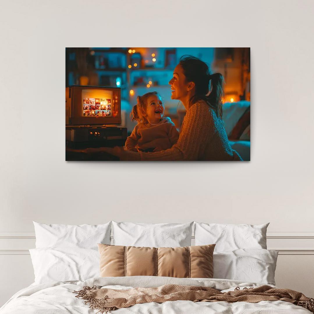 Cinematic Memories The Movie Of Life Custom Paintings Frame