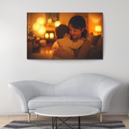 Hugs Of Comfort The Embrace Of A Mother One-piece Frames