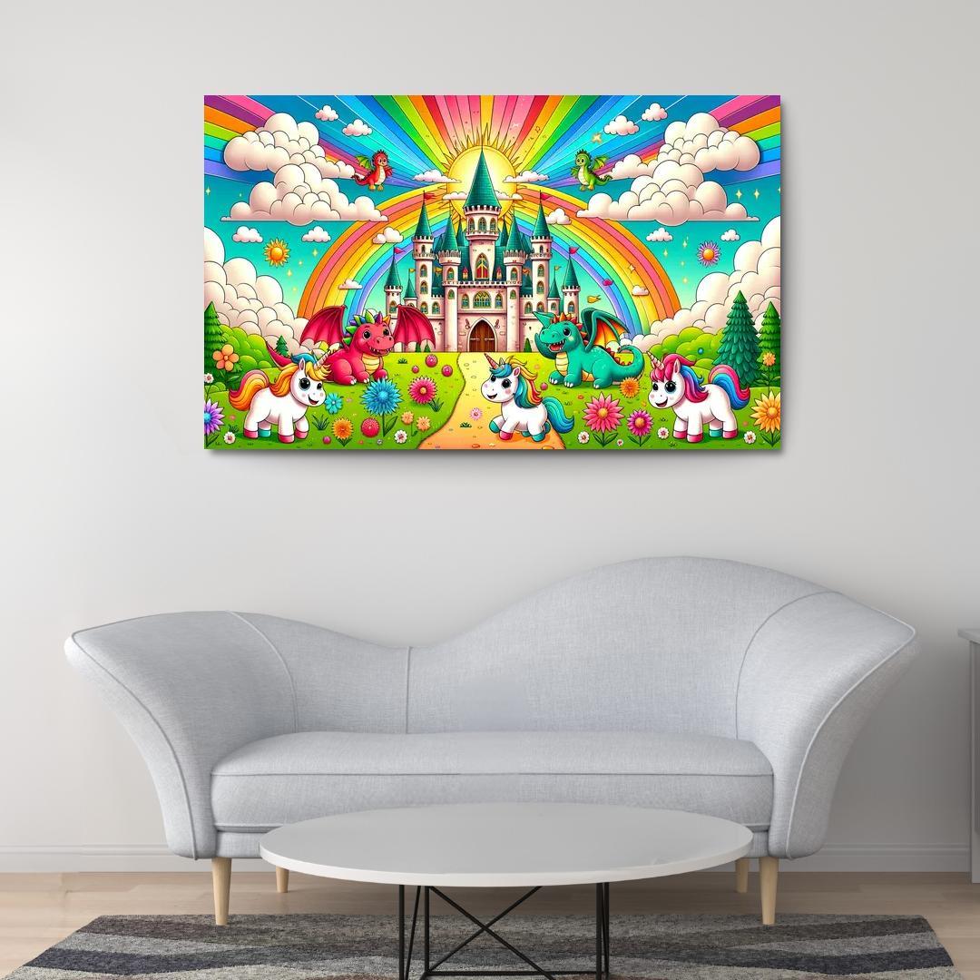 Fantasy Castle Adventure Premium Artwork Frames