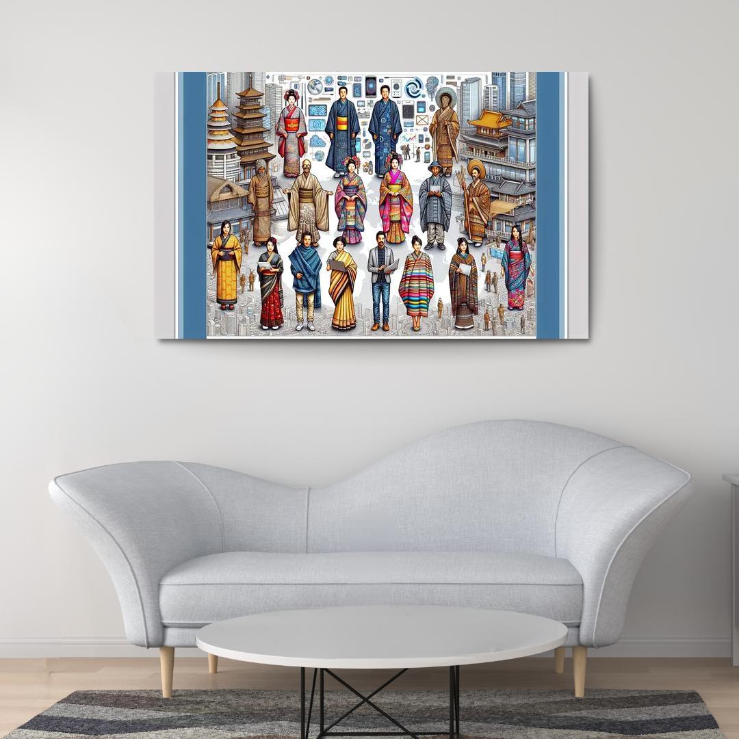 Roots Of Heritage The Value Of Cultural Preservation Custom Paintings Frame