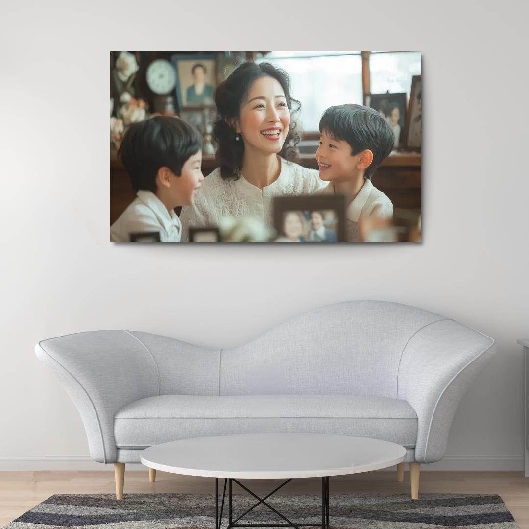 The Legacy Of Love A Mothers Heartfelt Lessons Custom Paintings Frame