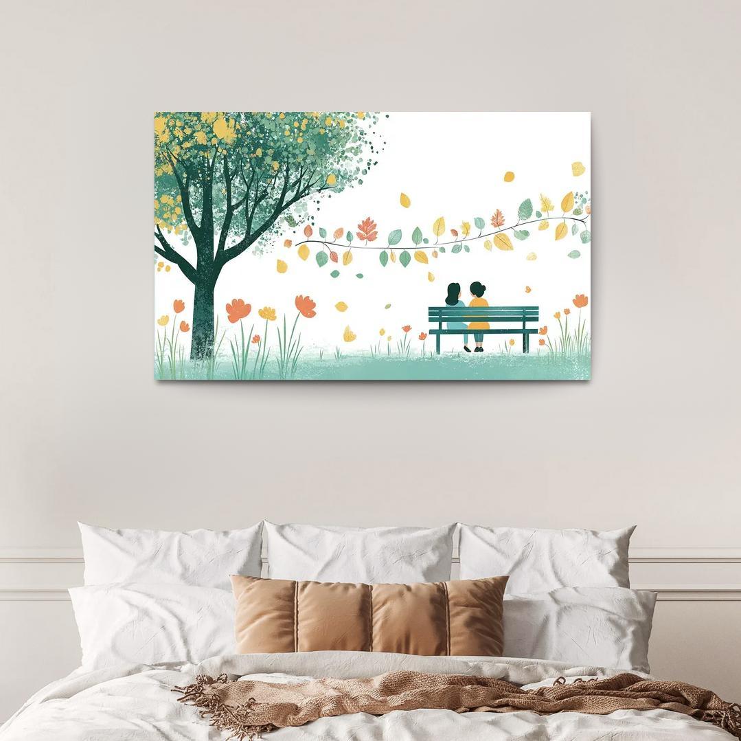 Reflections Of A Lifetime A Mother's Journey Canvas Paintings Frame
