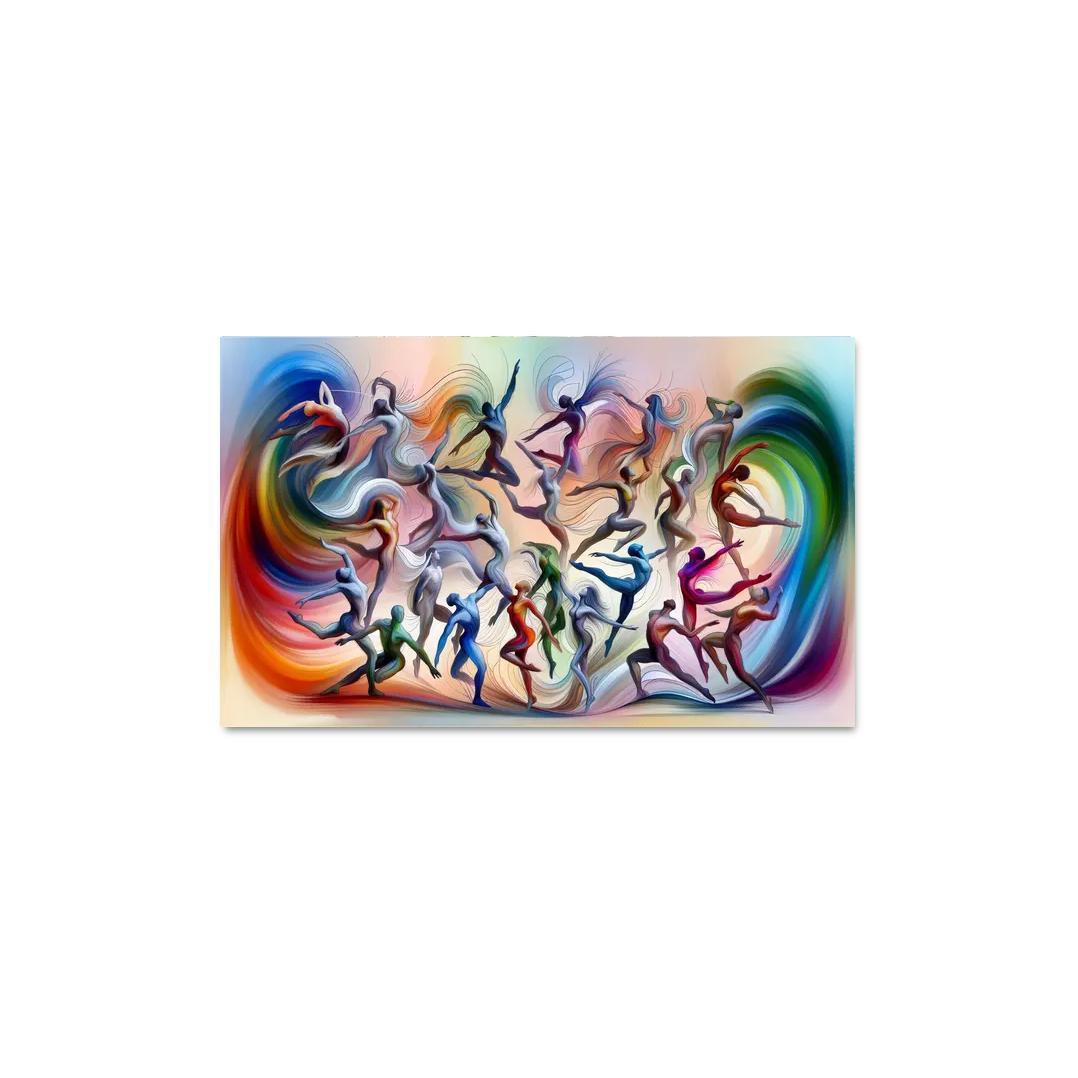 Choreography Of Emotions Premium Artwork Frames
