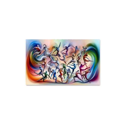 Choreography Of Emotions Premium Artwork Frames