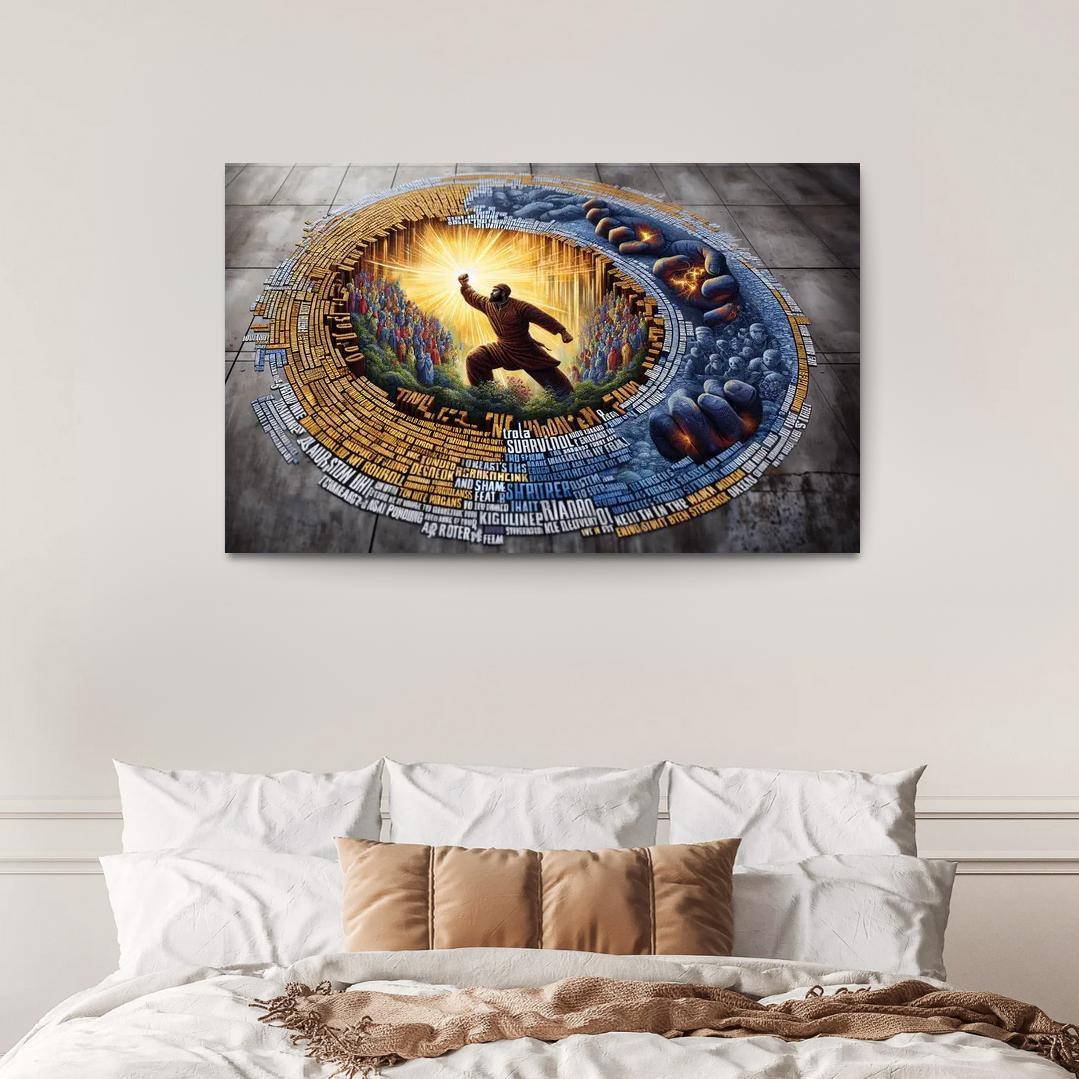 Tales Of Survival The Fight Against Domestic Violence Custom Paintings Frame