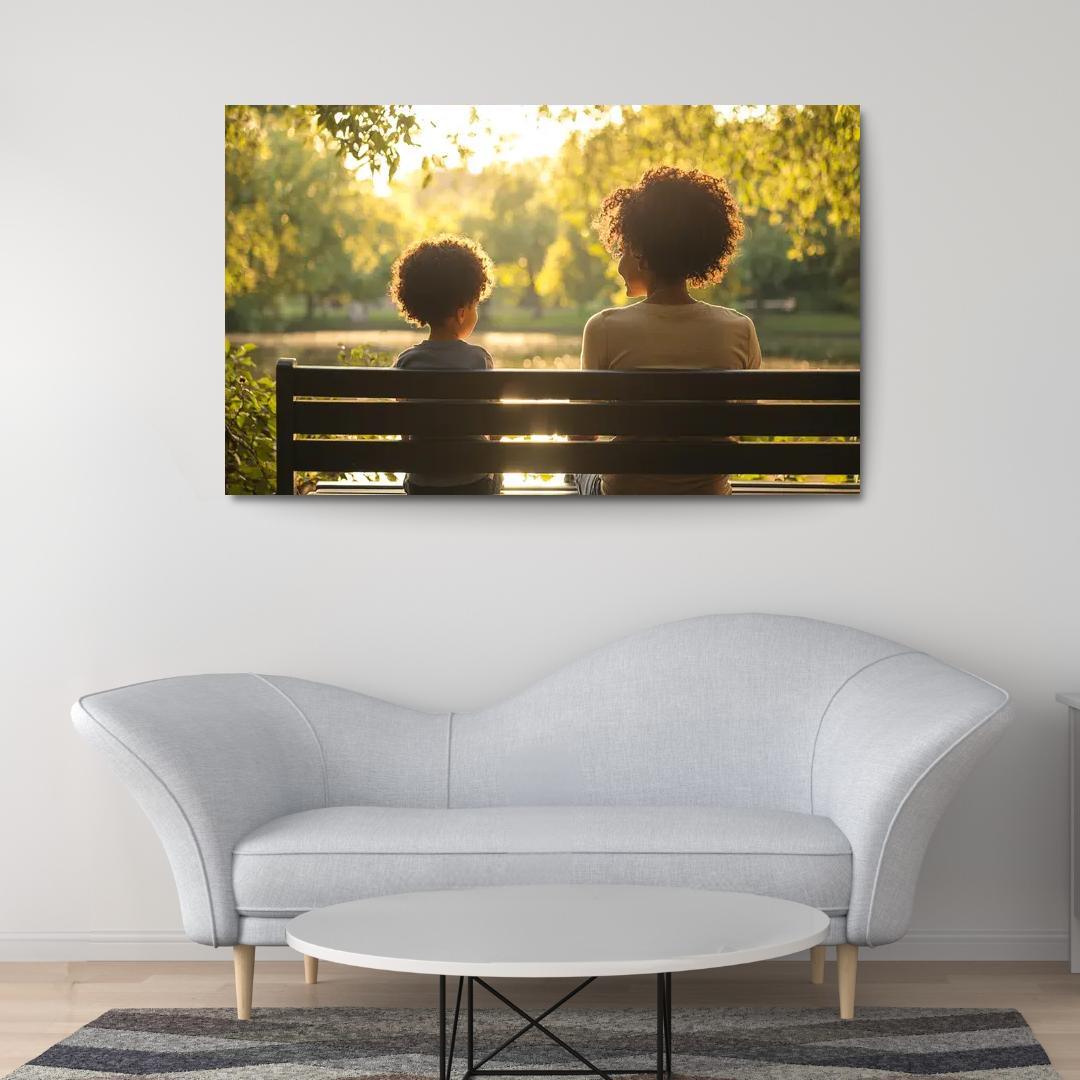 Echoes Of Wisdom A Mothers Guidance Canvas Paintings Frame